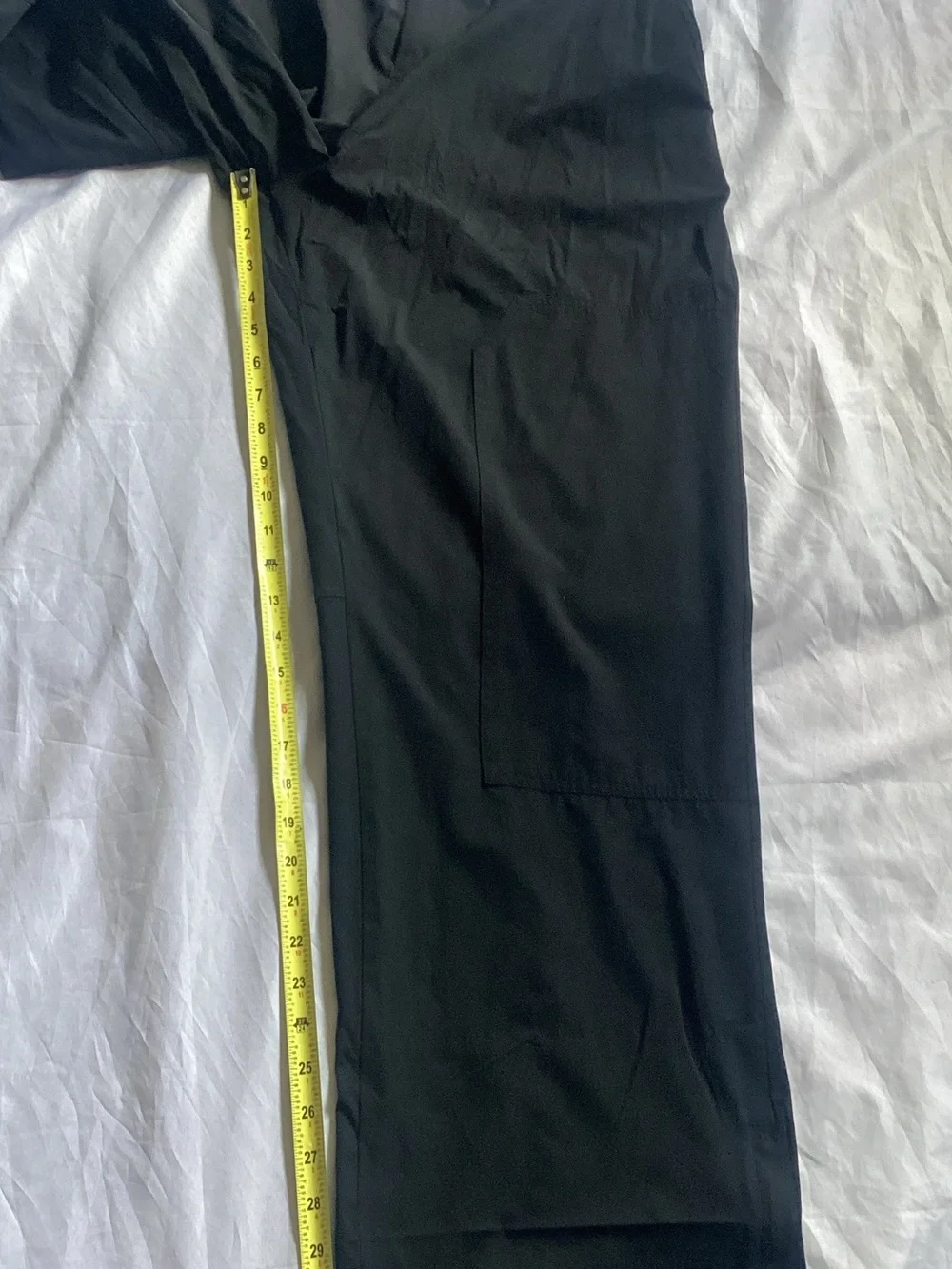 ALO Yoga Black Straight-Leg Joggers with Logo Waistband